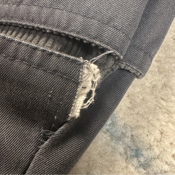 Cyclone Vintage Coat | Down/Feather filling | Quilted |  Size 6 | Dark Grey - Picture 11 of 11